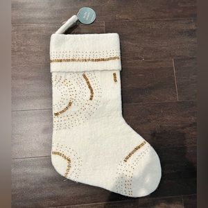 West elm Christmas stocking